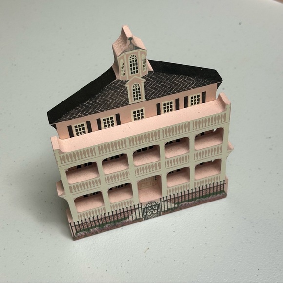 1993 Col John Ashe House Charleston, SC Shelia’s Wood Block Collectables - Picture 4 of 5
